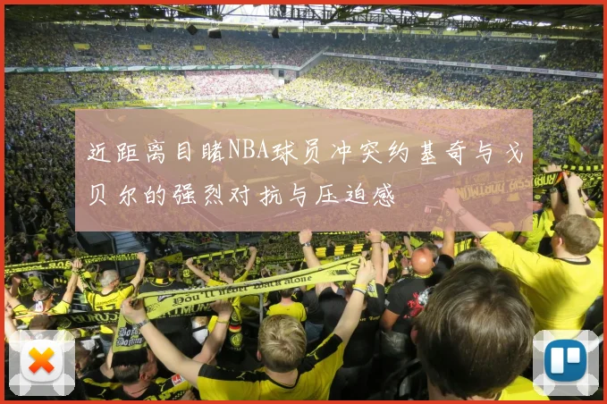 近距离目睹NBA球员冲突约基奇与戈贝尔的强烈对抗与压迫感