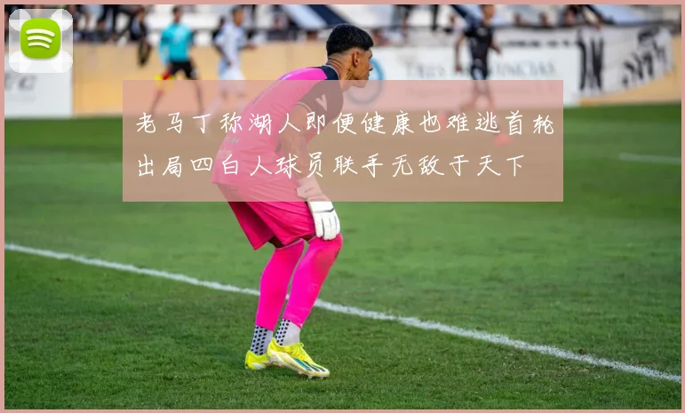 老马丁称湖人即便健康也难逃首轮出局四白人球员联手无敌于天下